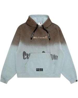 Aape By A Bathing Ape Hoodie À Imprimé Graphique - Bleu