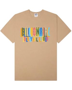 BBCICECREAM Prism Ss Logo-Print T-Shirt - Natural