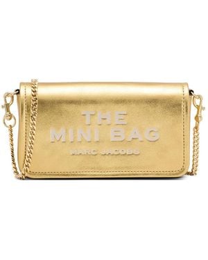 Marc Jacobs The Metallic ミニバッグ - ナチュラル