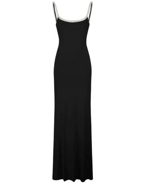 Elisabetta Franchi Carpet Dress - Black