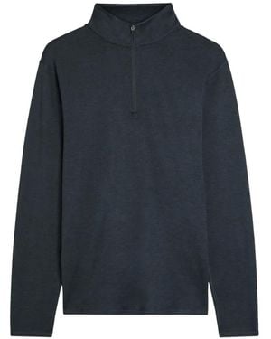 Vuori Maglione Con Zip - Blu