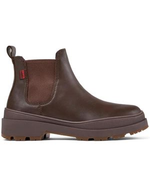 Camper Brutus Trek アンクルブーツ - ブラウン
