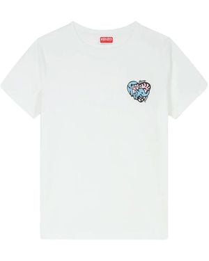 KENZO Jungle Heart Tシャツ - ホワイト
