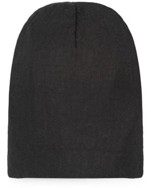 Moschino Knitted Beanie Hat - Black