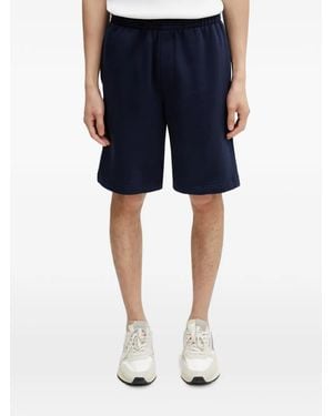 Lacoste Logo-Patch Drawstring Shorts - Blue