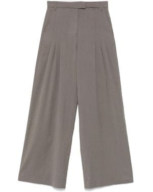 Remain Wide Suiting Pants - Gray