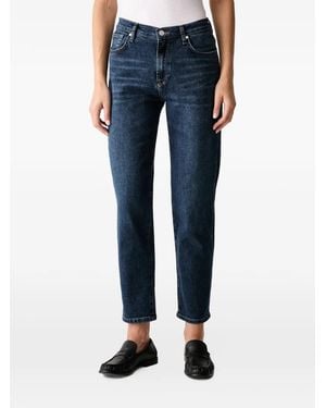 Joop! Faded-Effect Cropped Jeans - Blue