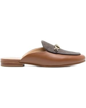 Michael Kors Tiffanie Mules - Brown