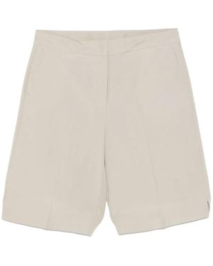 Kaos Pantalones Cortos De Vestir - Blanco