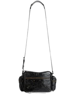 Balenciaga Le City Camera Shoulder Bag - White