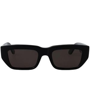 Retrosuperfuture Ra Geometric-Frame Acetate Sunglasses - Black