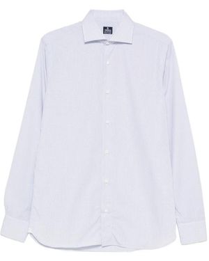 Truzzi Camicia A Righe - Bianco
