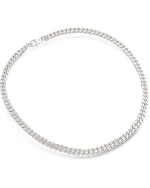 Hatton Labs Collar De Cadena Barbada - Blanco