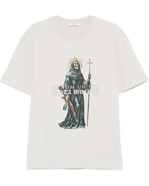 ih nom uh nit Graphic-Print T-Shirt - White