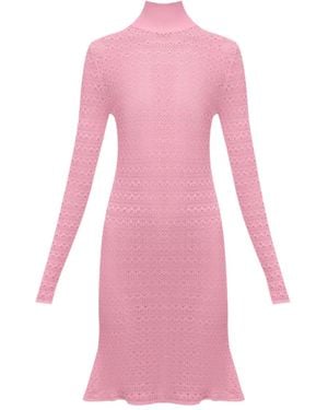 Tom Ford Long-Sleeved Dress - Pink