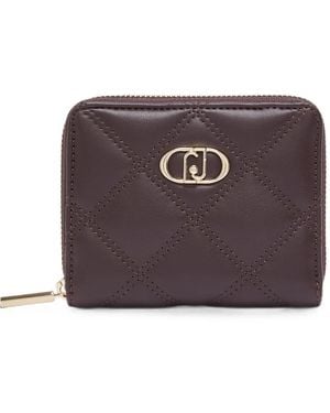 Liu Jo Small Quilted Wallet - Viola