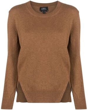 A.P.C. Pull Lucy Clothing - Brown
