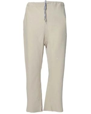 Maison Margiela ドローストリング クロップドパンツ - ナチュラル
