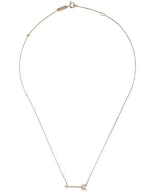 Adina Reyter 14Kt Arrow-Pendant Necklace - White