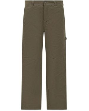 Dickies Canvas Carpenter Trousers - Green