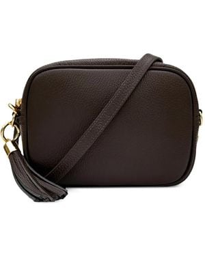 Apatchy London Sac À Bandoulière The En Cuir À Pompon - White