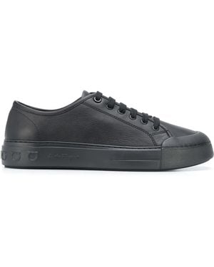 Ferragamo Gancio Low-Top Trainers - Grey