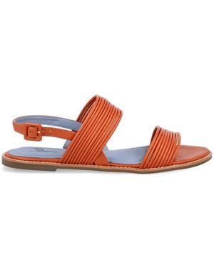 Blue Bird Shoes Yarn サンダル - レッド