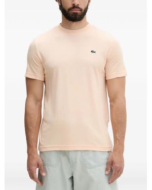 Lacoste X Novak Djokovic Logo-Patch T-Shirt - White