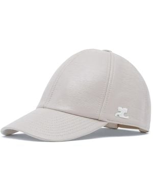 Courreges Classique Baseballkappe - Grau