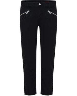 Zadig & Voltaire Pantaloni Con Zip - Nero