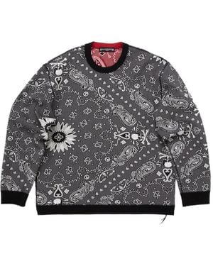MASTERMIND WORLD Reversible Sweatshirt - Gray