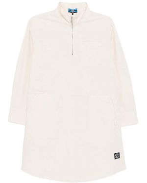 SPORT b. by agnès b. Half Zipped Dress - White