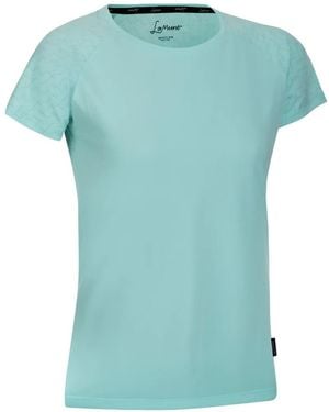 Lamunt Lara Iconic Tech Short-Sleeve Cotton T-Shirt - Green