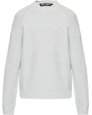 Palm Angels Pullover mit Raglanärmeln - Weiß
