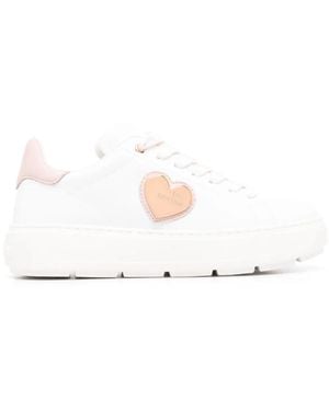 Love Moschino Chunky Low-Top Trainers - White