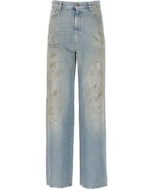 Golden Goose サイドスタッズ ジーンズ - ブルー