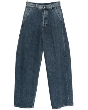 Dondup Alek Wide-Leg Jeans - Blue