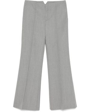 Chloé Pantaloni Dritti - Grigio