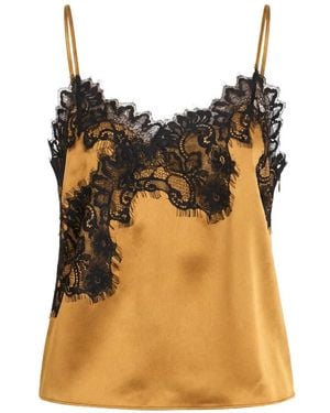 Cinq À Sept Sael Lace-Trim Top - Black