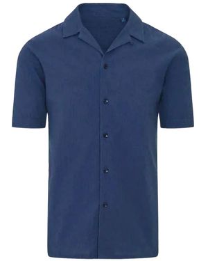 Patrick Assaraf Hemd Mit Seersucker-Struktur - Blau