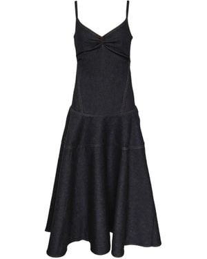 Jacquemus The De-Nîmes Pina Dress - Black