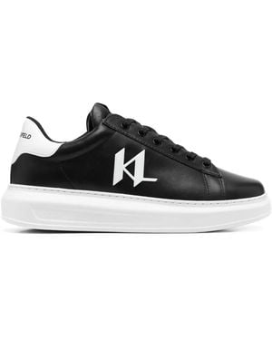 Karl Lagerfeld Sneakers Con Applicazioni - Nero