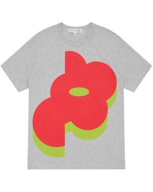 Comme des Garçons Graphic-Print T-Shirt - Grey