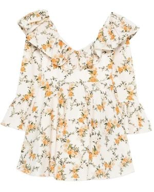 Agua Bendita Verso Valle Mini Dress - White