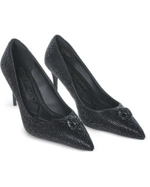 Kurt Geiger Belgravia Textured Pumps - Black