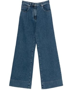 N°21 Pantalones Anchos - Azul