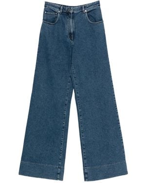 N°21 Pantalones Anchos - Azul