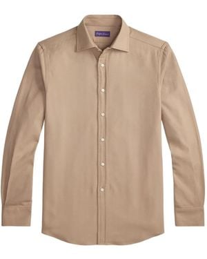 Ralph Lauren Long-Sleeve Cotton Shirt - Natural