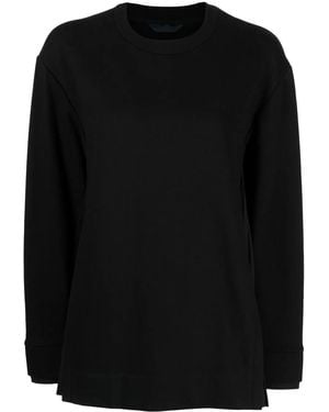 Juun.J Strickpullover Mit Rundhalsausschnitt - Schwarz