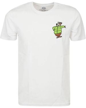 Equipment Equipe 55 T-Shirt Mit Rundem Ausschnitt - Weiß